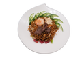 108 Nouille sautées au 3 delicus 三鲜炒面
