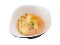 176  Potage aux raviolis chinois