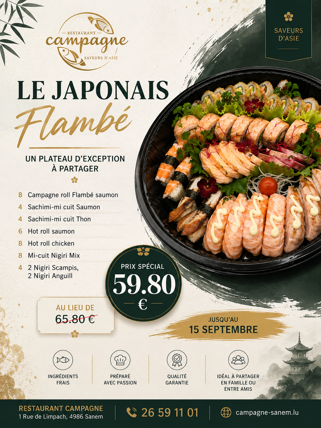 Le Japonais Flambé